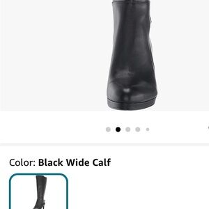 Black Women's Wide Calf Boots
